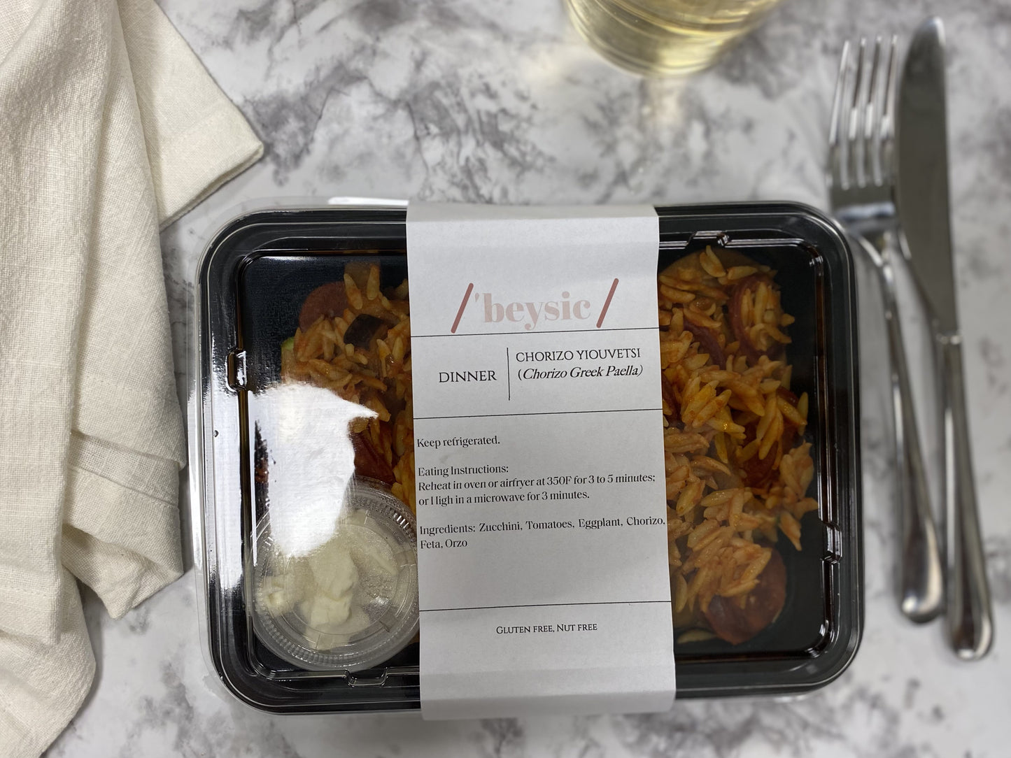 Chorizo Yiouvetsi