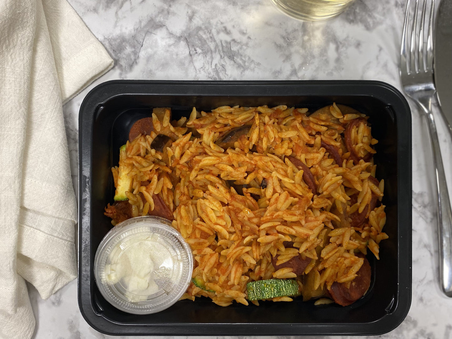 Chorizo Yiouvetsi