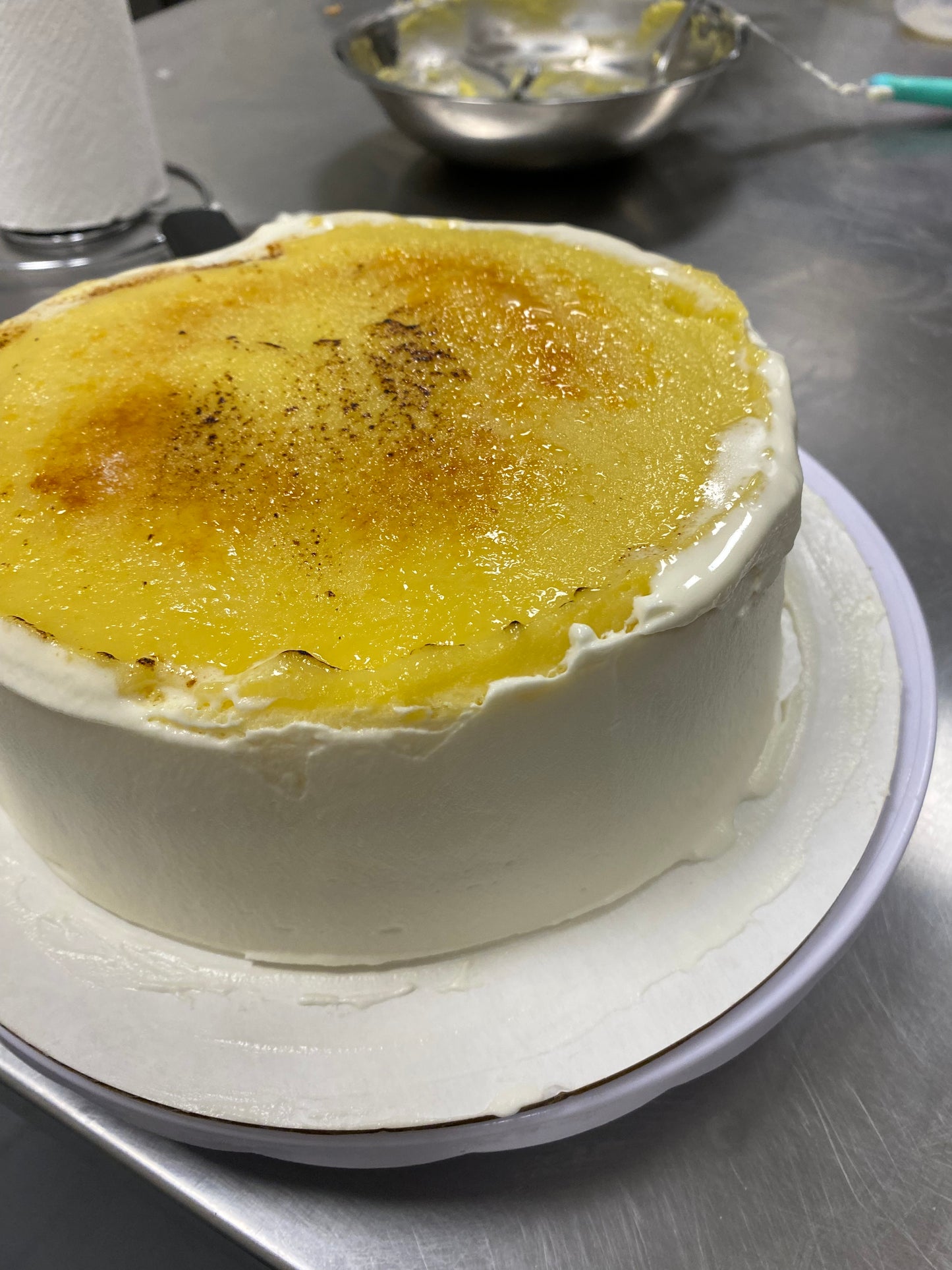 Creme Brulee Cake (sample)